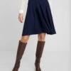 Anna Field A-Lijn Rok - Maritime Blue -Anna Field 015e10accafc41ca9ceb02b5c400bcc7