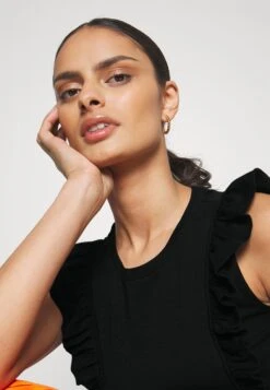 Anna Field T-Shirt Basic - Black -Anna Field 028a1d33f7f04c53ba160e3535145c51