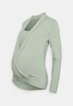 Circ Nursing Wrap Over Long Sleev - Longsleeve - Light Green -Anna Field 0ebc389fa57a4ec6ab796877dceedb6d