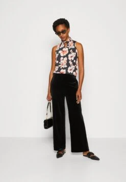 Anna Field Top - Black/Pink -Anna Field 224e1727dc754b789768978a69238b3d