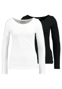 Anna Field 2 Pack - Longsleeve - Black/White