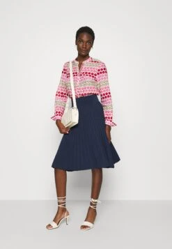 Anna Field Plisse A-Line Mini Skirt - A-Lijn Rok - Maritime Blue -Anna Field 3989f3a7e8db46348cb737715bab1167