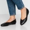 Anna Field Leather Ballerinas - Ballerina'S - Black -Anna Field 3ce656f7e4114e0e86fc46fdc06b2ccd