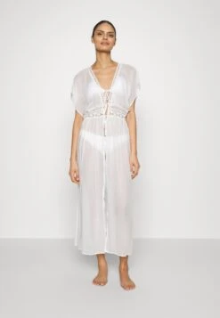 Anna Field Embroidered Cover Up/ 802 - Black - Strandaccessoire - 001 - White