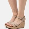 Anna Field Leather - Sandalen Met Hoge Hak - Grey -Anna Field 3d1ad21c84a242f4a6d83de655711570