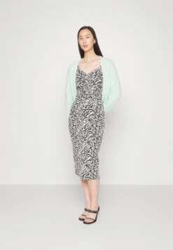 Anna Field Jurk - Black/White -Anna Field 4627bf2f7a9a421f8f4d3cf3cec69a4e