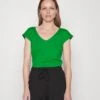Anna Field T-Shirt Basic - Green -Anna Field 47ccf2d3aa2c426e9c16c1347fe72642