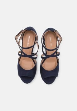 Anna Field Sandalen Met Plateauzool - Dark Blue -Anna Field 4fa3da29e73a46c2aca5981f62ee3a6c