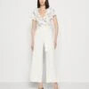 Anna Field Jumpsuit - Beige/White -Anna Field 5b1d2c631b2f4f3896dd4fd5eae4c49e