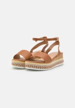 Anna Field Sandalen Met Plateauzool - Cognac -Anna Field 69c98a3583f34f4685d9c3e315f42e6f