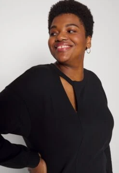 Cut Out Neck Fit - Sweater -Black -Anna Field 6acc3aec99d14c6796d2d3151d3de227