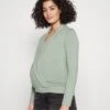 Circ Nursing Wrap Over Long Sleev - Longsleeve - Light Green -Anna Field 6d102cb09dfd45158d524ed2298711f3