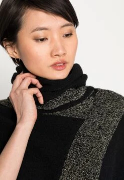 Anna Field Poncho - Black / Gold -Anna Field 6fcd65bf26b14654ad581eeb1f69b3b2