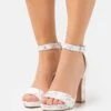 Anna Field Sandalen - White/Lilac -Anna Field 73d51184410e42848a26eb4b5bce9e23