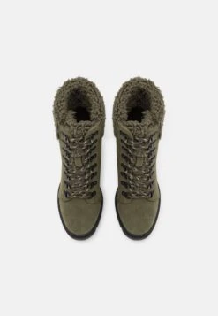 Anna Field Leather - Veterboots - Khaki -Anna Field 7d8c23ada9ed4ab4b7dcf756f86fb7ba