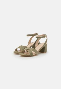 Anna Field Leather - Sandalen - Khaki -Anna Field 8bee80ef4fae45a786dd94cfa6f0bb53