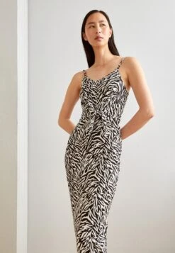 Anna Field Jurk - Black/White -Anna Field 98dcaee9e4d64bcfa4f9397b0e3fd18c