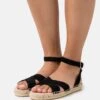 Anna Field Leather - Sandalen Met Plateauzool - Black -Anna Field 9edaff23c24b42f9a700d9298c8fcf49