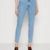 Anna Field Slim Fit Jeans - Light Blue Denim -Anna Field acd360c9757f4b93b2a50253388ac3d4