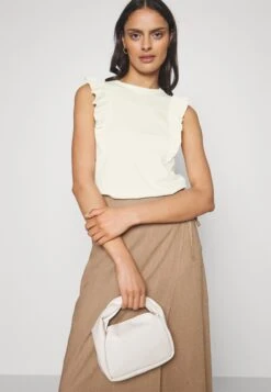 Anna Field T-Shirt Basic - Off White -Anna Field aeb82b6435414deb94ce849c6d490884