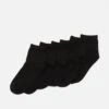 Anna Field 6 Pack Quarter Socks - Sokken - Black -Anna Field b37afe3aa8a94733a980f64dab88e10d