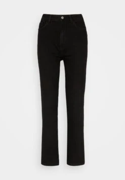 Anna Field Straight Leg Jeans - Black Denim -Anna Field b743c8c4dfdb416a88b18b808dc743aa