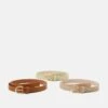 Anna Field 3 Pack - Riem - Cognac/Beige/Pink -Anna Field bef4ad124114412fa0b78aef333eb8c1