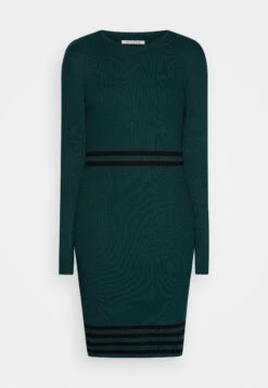 Anna Field Gebreide Jurk - Dark Green/Black -Anna Field c4b7caaa5a02417497f1b1c5070e2816