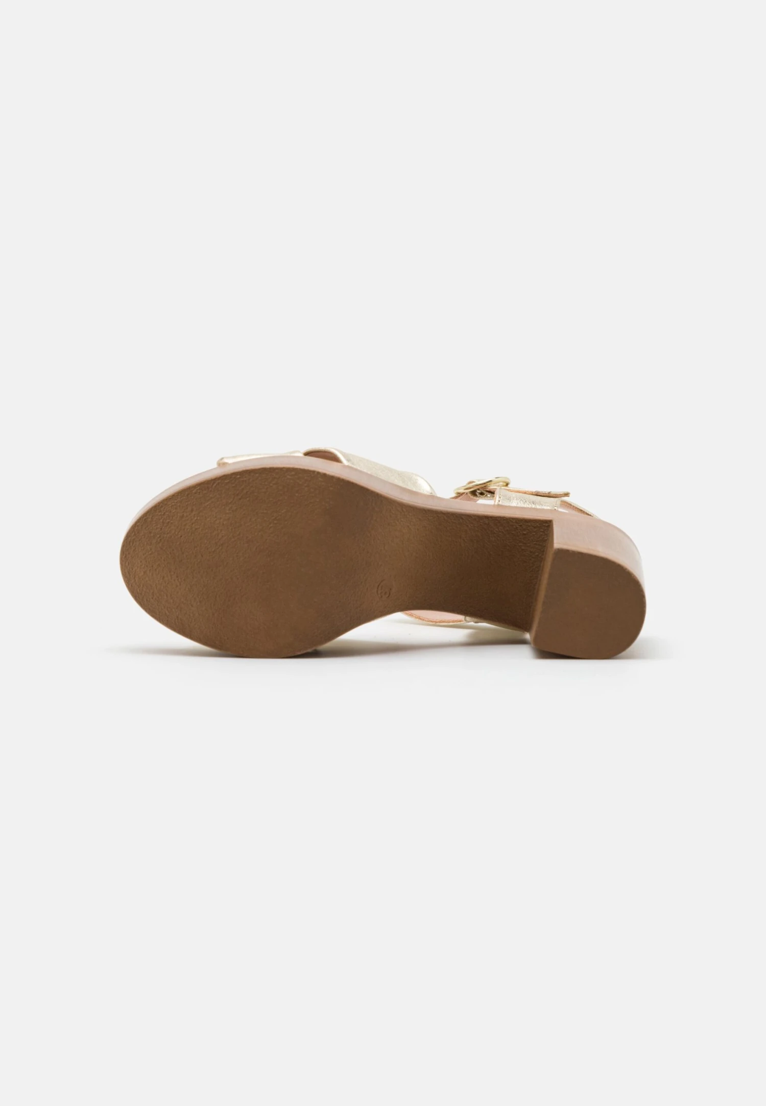 Anna Field Leather - Clogs - Gold 7 Anna Field Leather - Clogs - Gold - Afbeelding 5