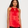 Anna Field Top - Red -Anna Field c9e17f6dabed4d75be45a44ea9ed263a