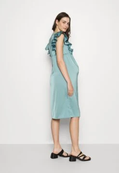Mama Dress Mid Dress Open Slips- Cocktailjurk - Light Green -Anna Field d2f0f537627b4bd2a3a532e70ec5aaf6