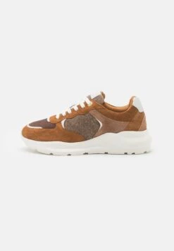 Anna Field Leather - Sneakers Laag - Cognac