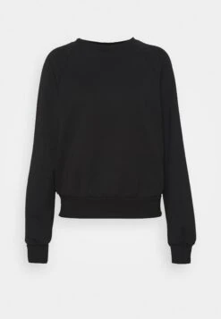 Anna Field Basic CleanCrew Neck Sweatshirt- Sweater - Black -Anna Field d969d5d4e22b44bea3e5c588c3587e00