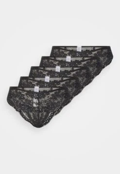 Anna Field 5 Pack - Slip - Black -Anna Field dccba64d21d34d7cadc660bba37090fe