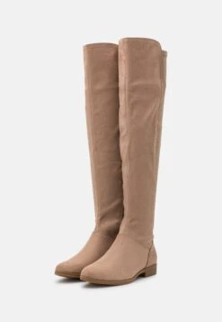 Anna Field Overknee Laarzen - Beige -Anna Field dd189346b0de44f78790627022fbaa66