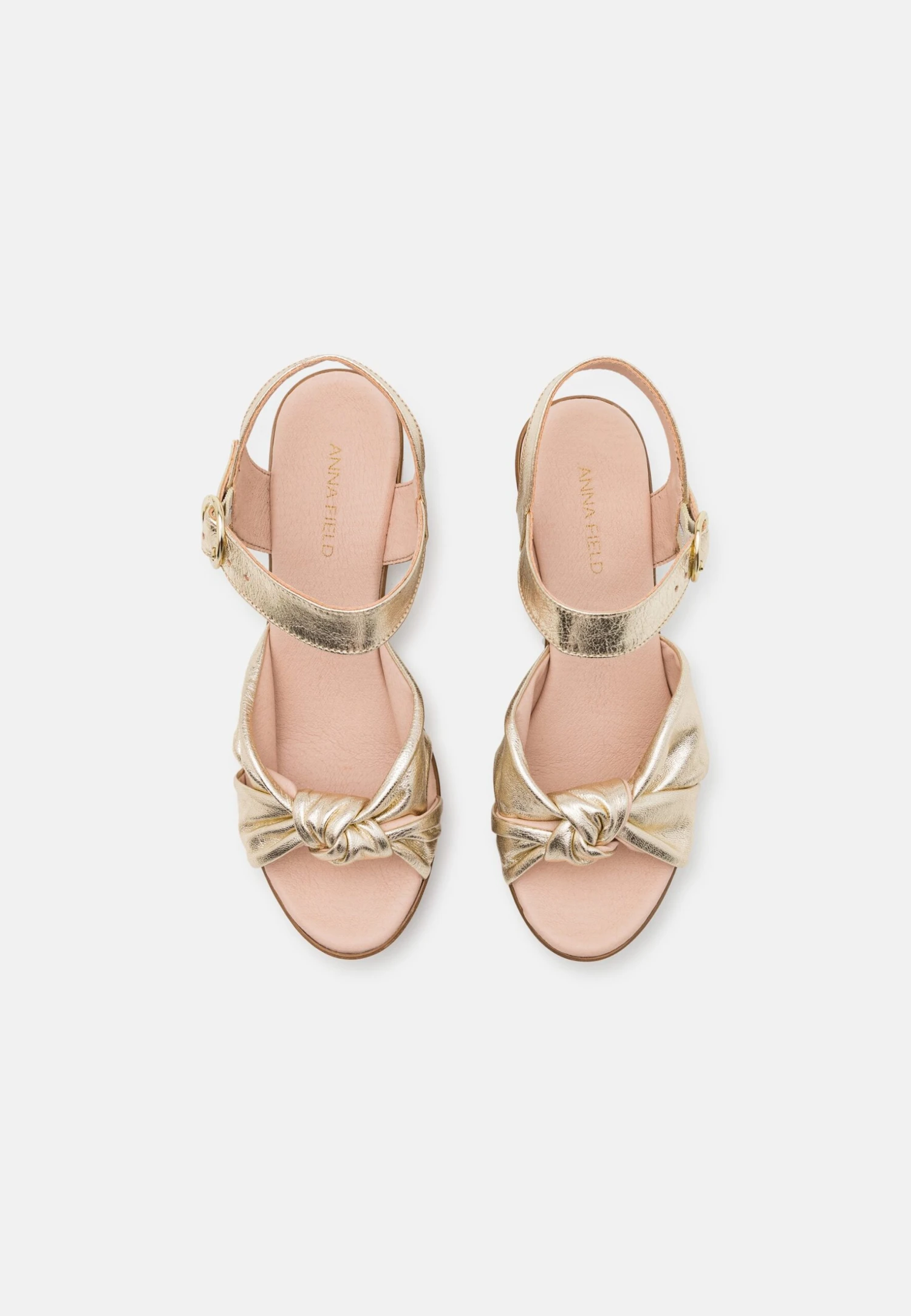 Anna Field Leather - Clogs - Gold 8 Anna Field Leather - Clogs - Gold - Afbeelding 6