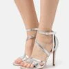 Anna Field Sandalen Met Hoge Hak - Silver -Anna Field ecf8a7a249994fb085c3d79a6e277d1a