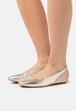 Anna Field Leather - Slingback Ballerina´S - Gold