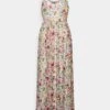 Anna Field Chiffon Maxi Dress- Jurk - White/Red/Yellow -Anna Field fdd5511caa4045be9db23a4a649567fe
