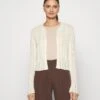 Anna Field Pointelle Bolero - Vest -Offwhite -Anna Field feb3c5e3ba154013a6490e9c869d3641